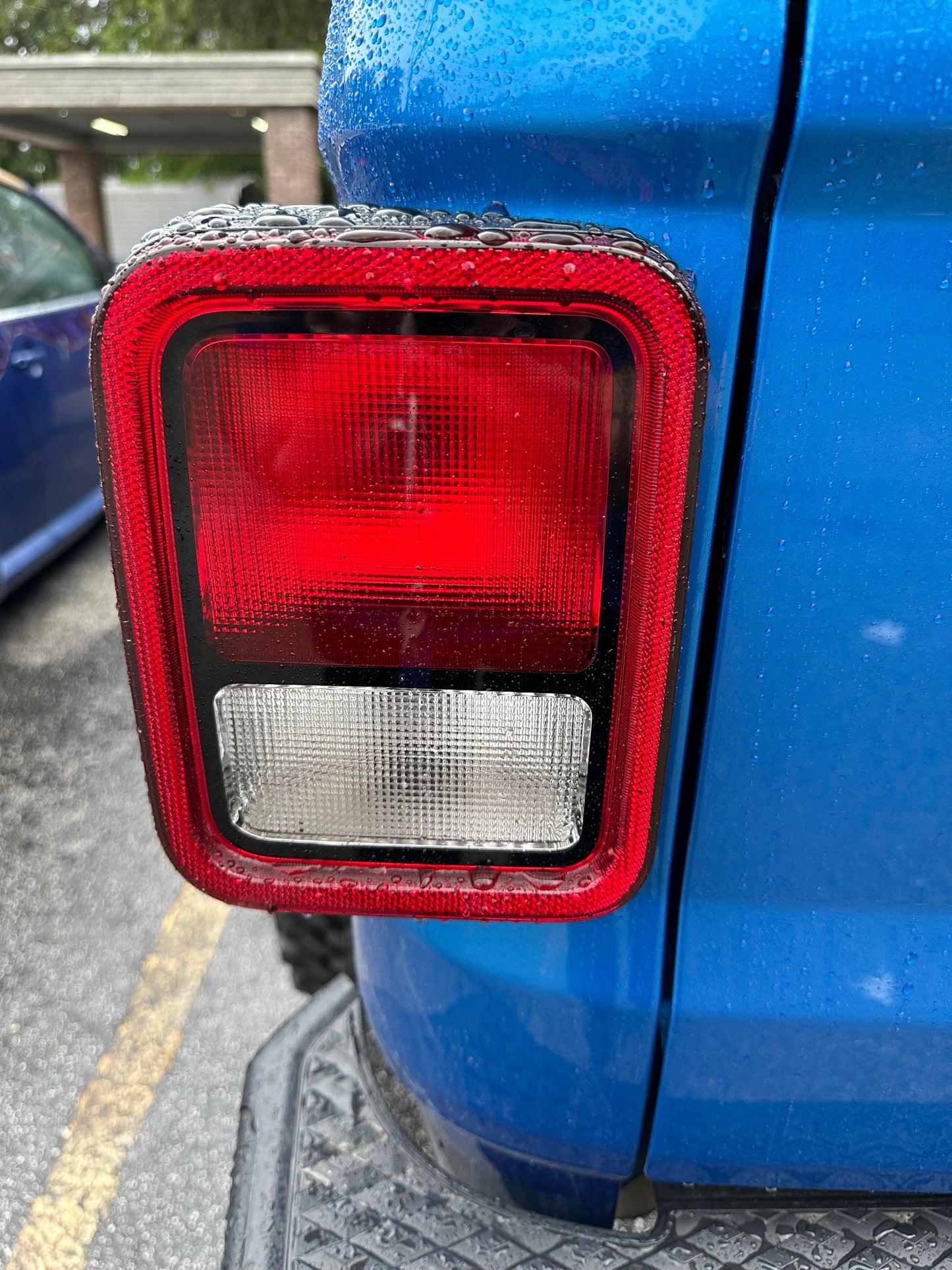 Autism puzzle taillight cover decal