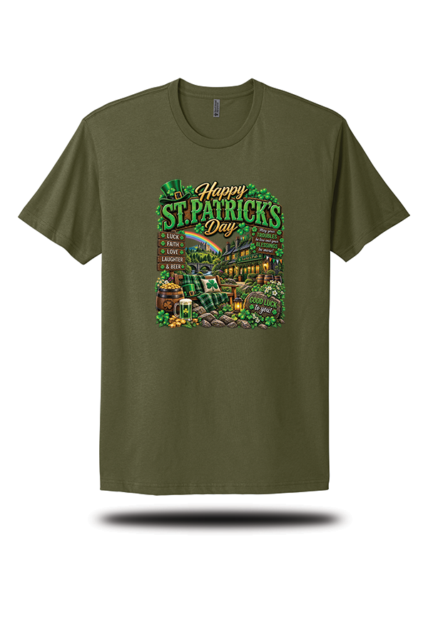 Happy St. Patrick’s Day Irish Luck T-Shirt
