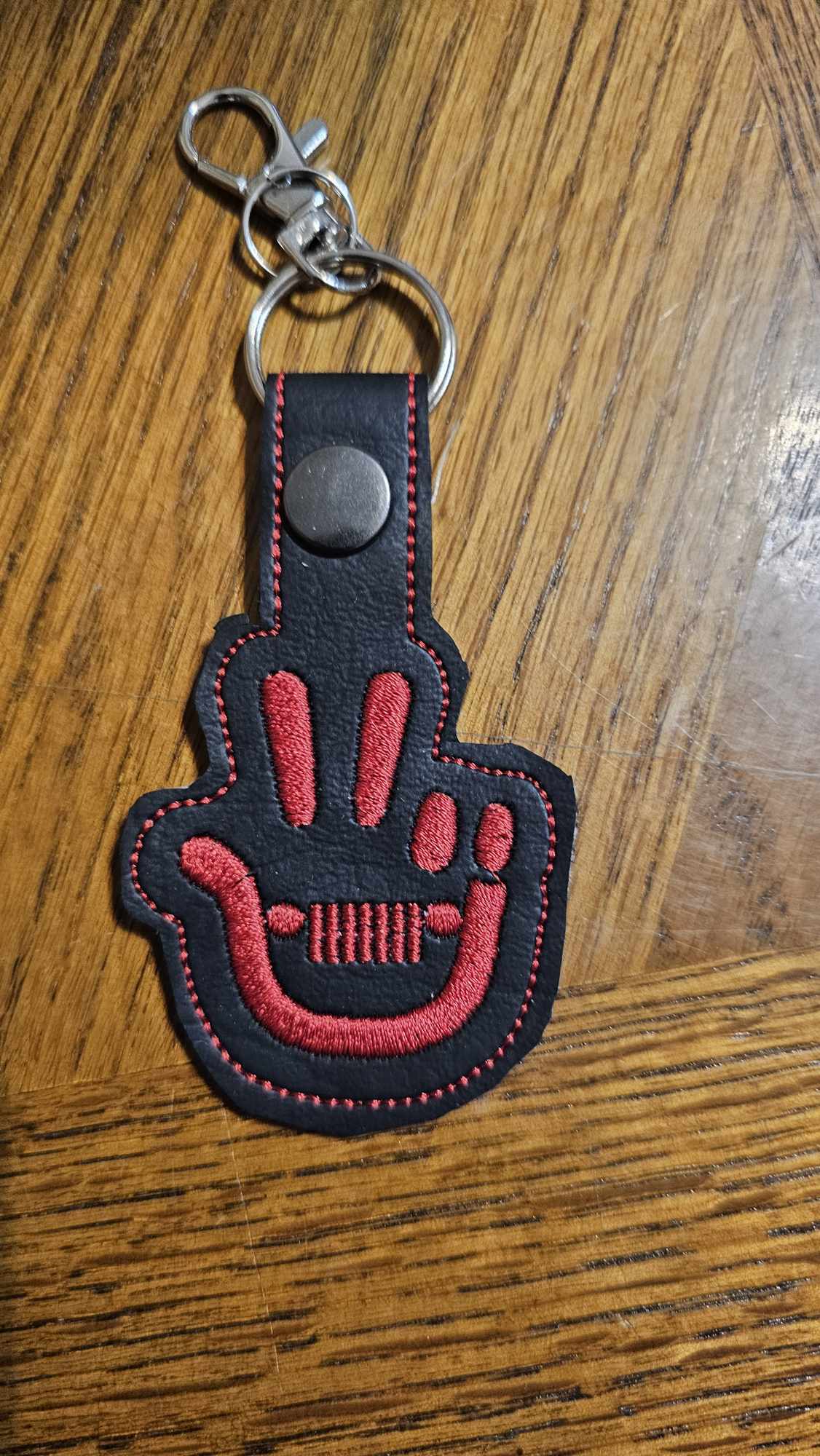 Custom Embroidered key chains