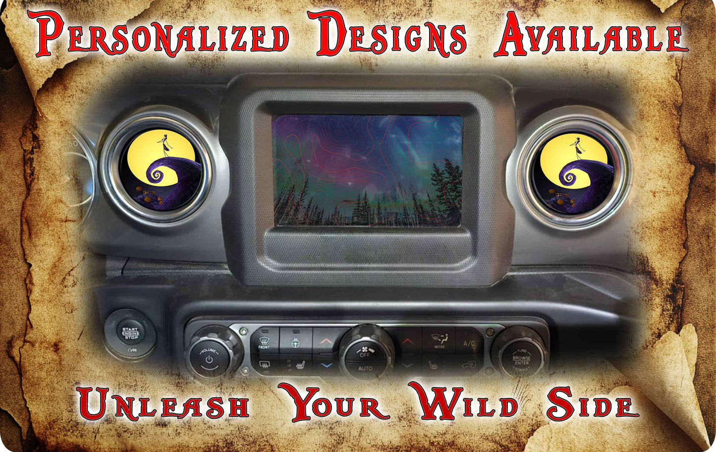 Steering wheel decal Jack