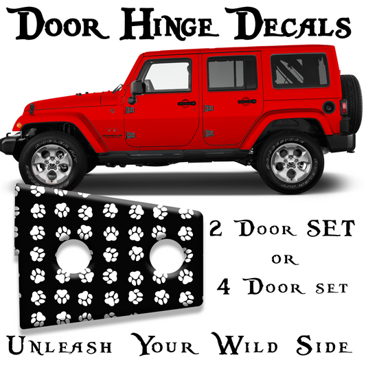 paw prints hinge bundle 4