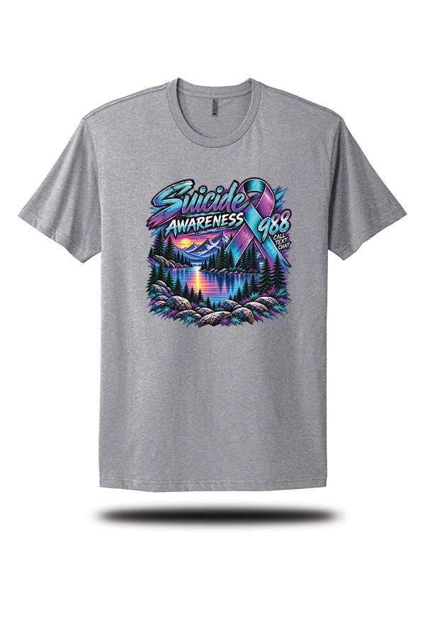 Suicide Awareness 988 – DTG Graphic T-Shirt
