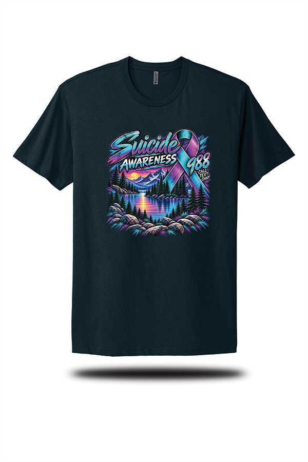 Suicide Awareness 988 – DTG Graphic T-Shirt
