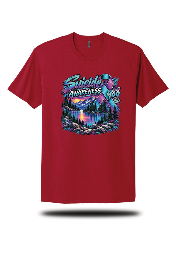 Suicide Awareness 988 – DTG Graphic T-Shirt