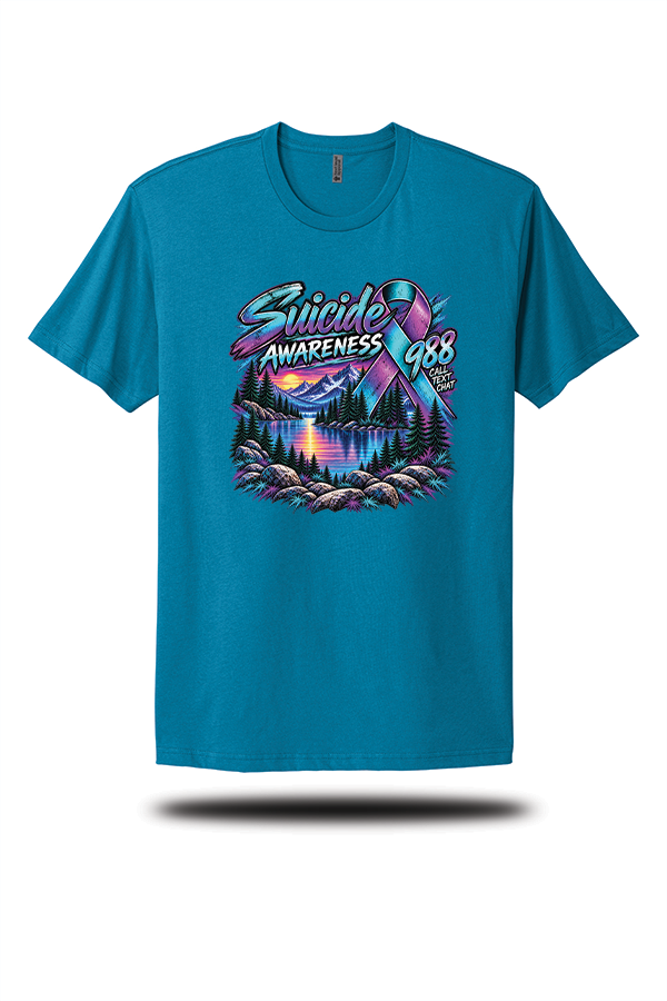 Suicide Awareness 988 – DTG Graphic T-Shirt