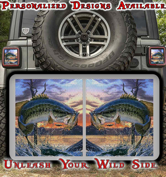 Jumin bass Taillight cover decal 47