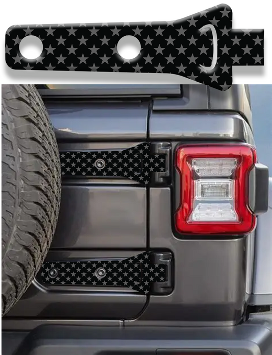 Rear gate hinge decal Stars 61