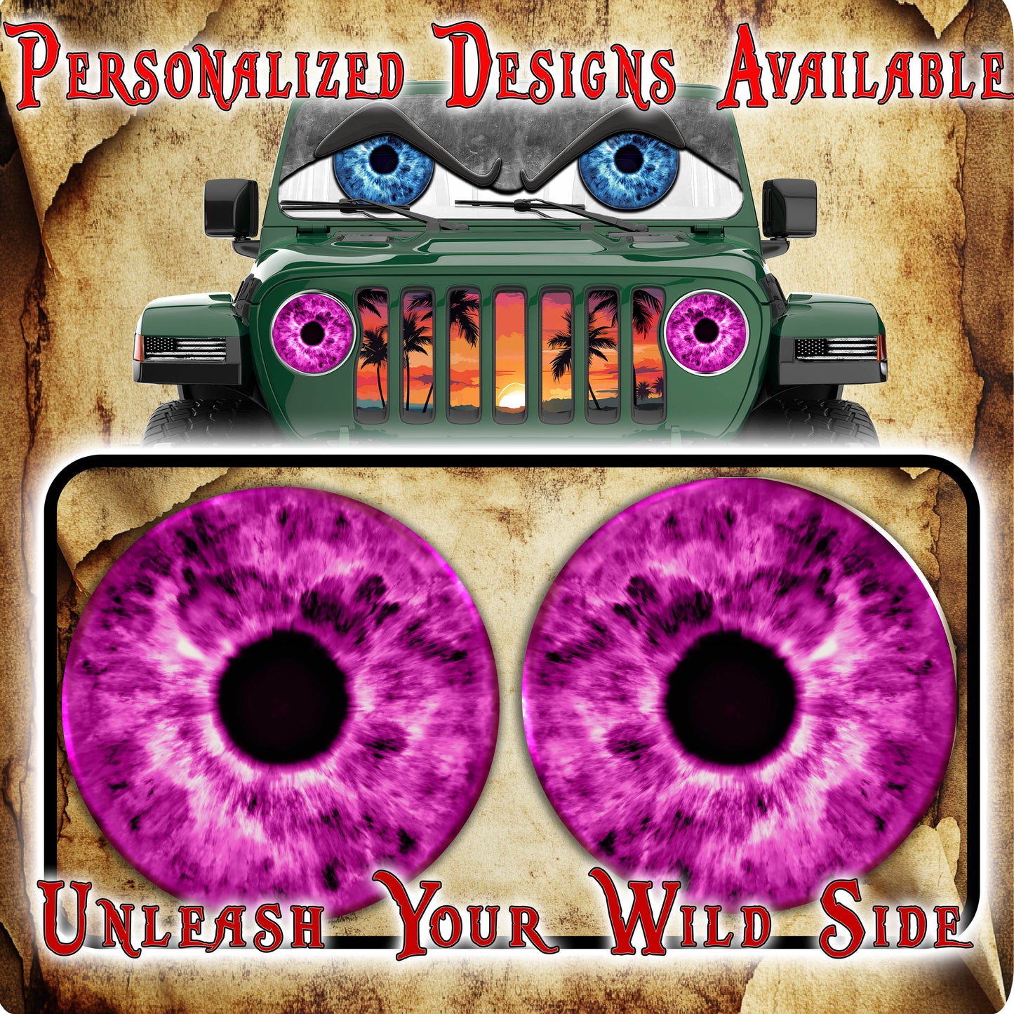 Pink round eye 66
