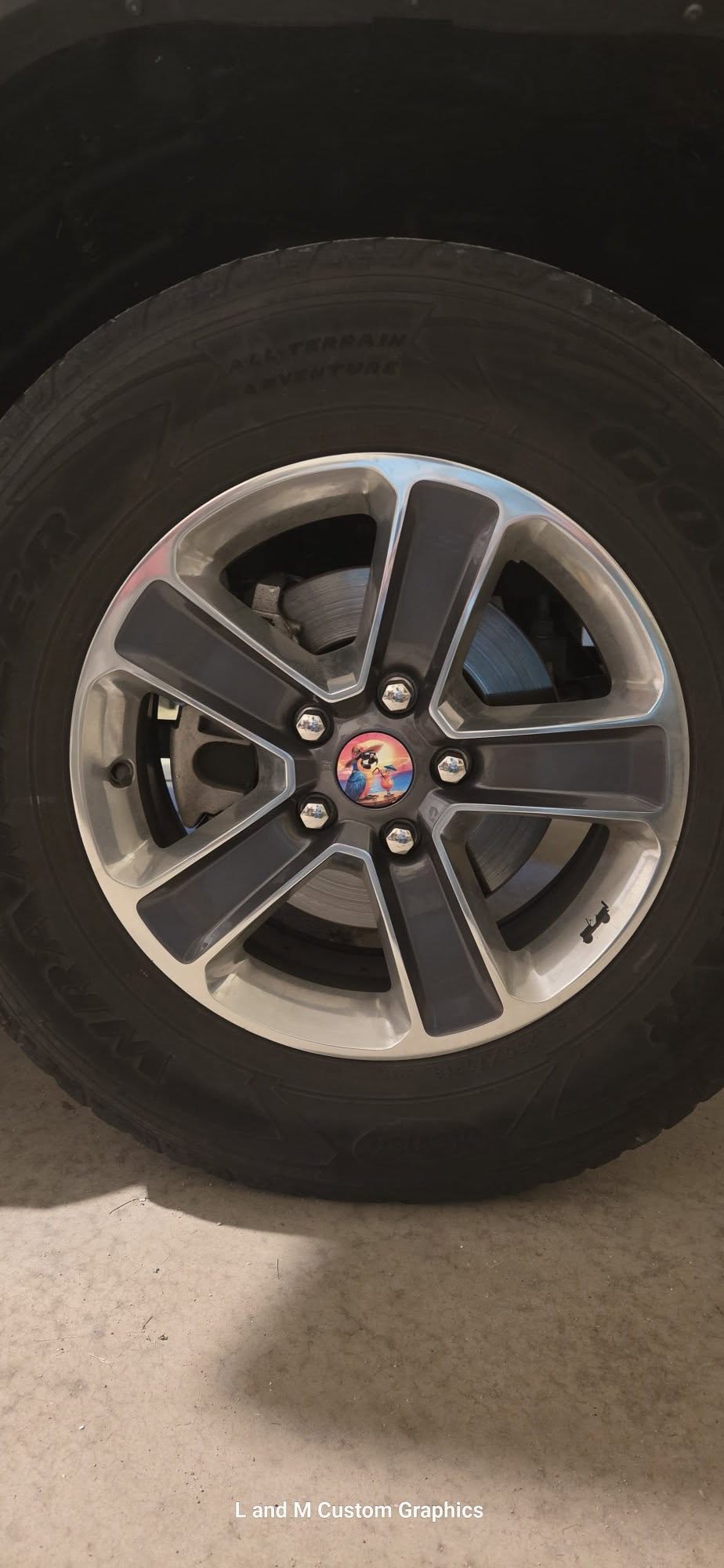 Poke balls Hub cap decal