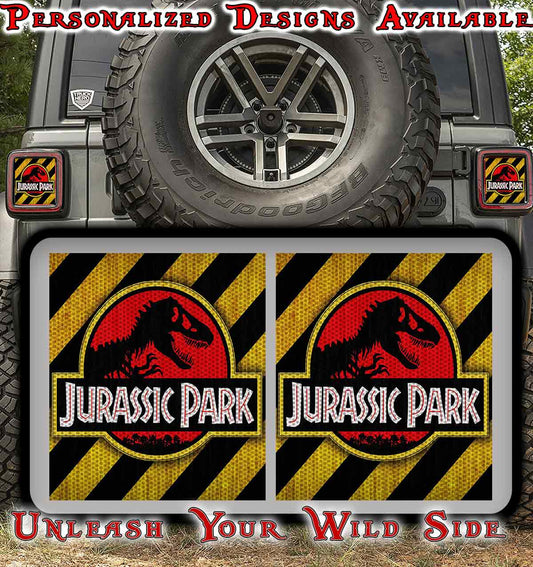Dino park Taillight cover decal 69