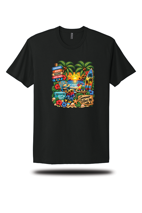 Summer Vibes Sunshine & Good Times T-Shirt