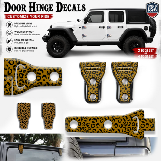 Leopard print hinge bundle 72