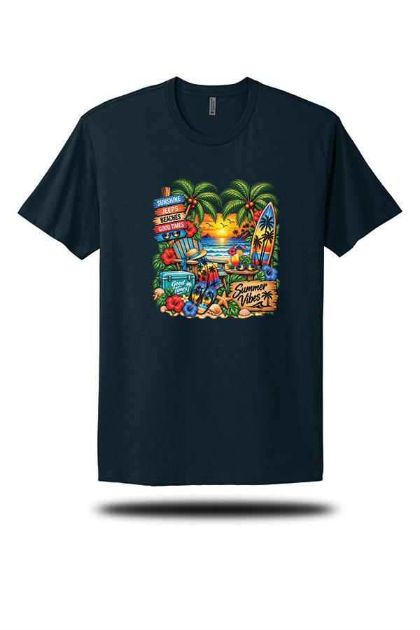 Summer Vibes Sunshine & Good Times T-Shirt