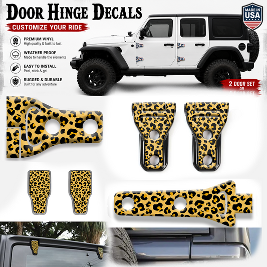 Leopard print hinge bundle 8