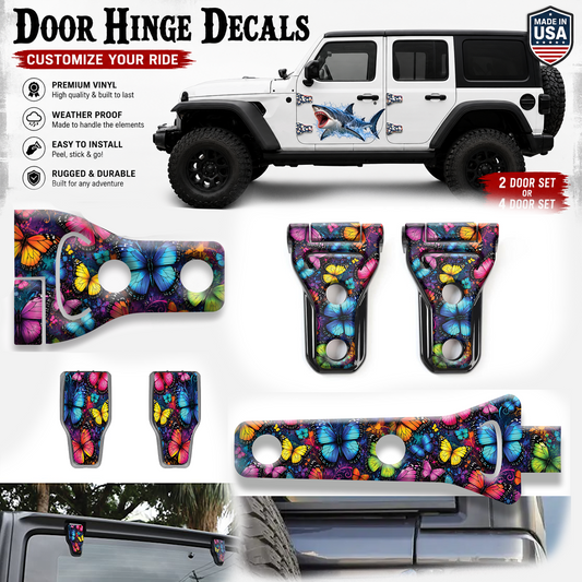 Butterflies print hinge bundle 90