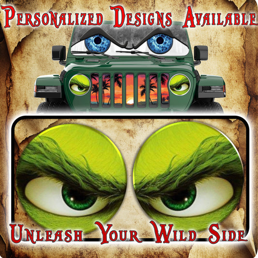 Grinch eye for a round headlight. 97