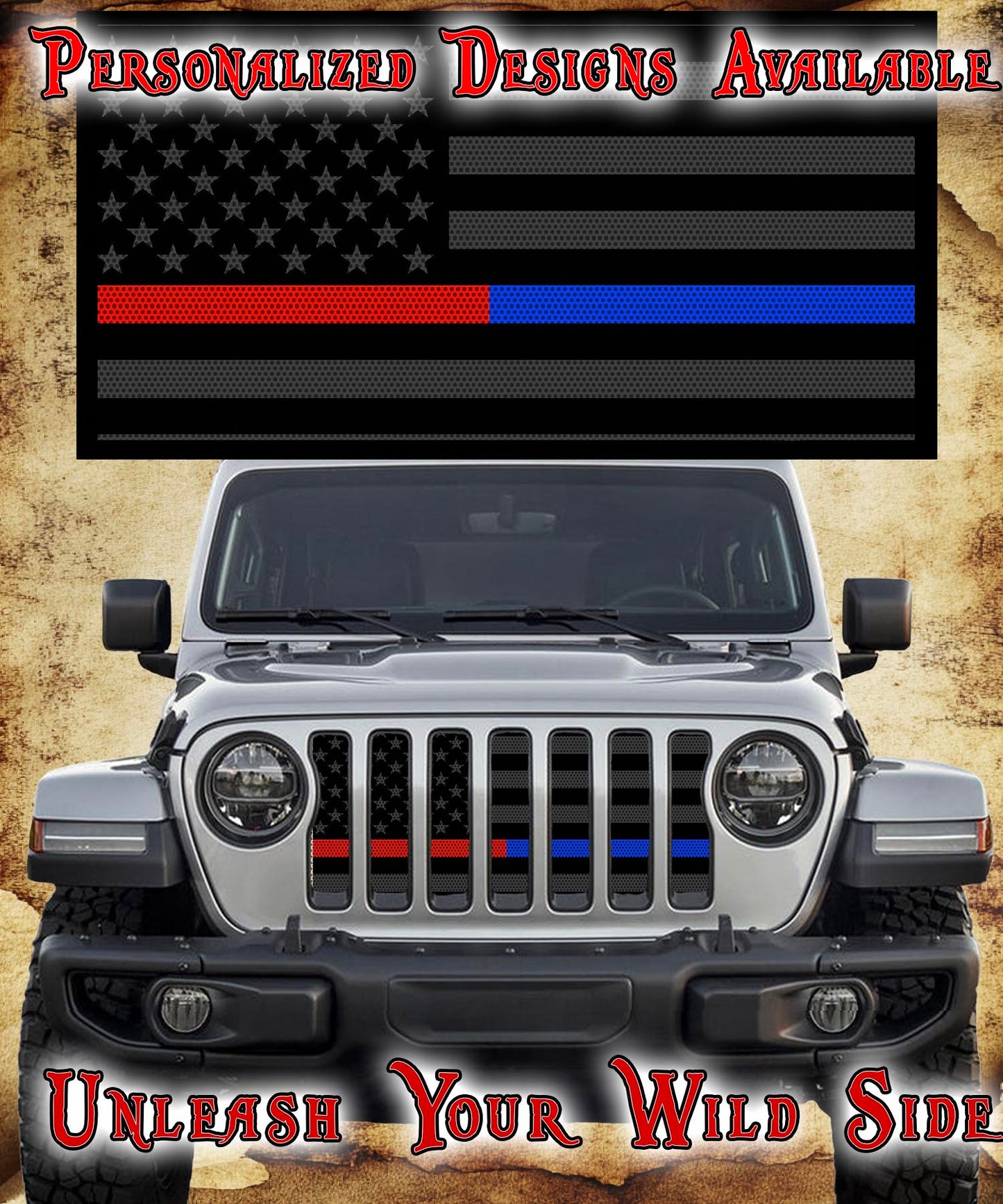 Service line Flag grill insert
