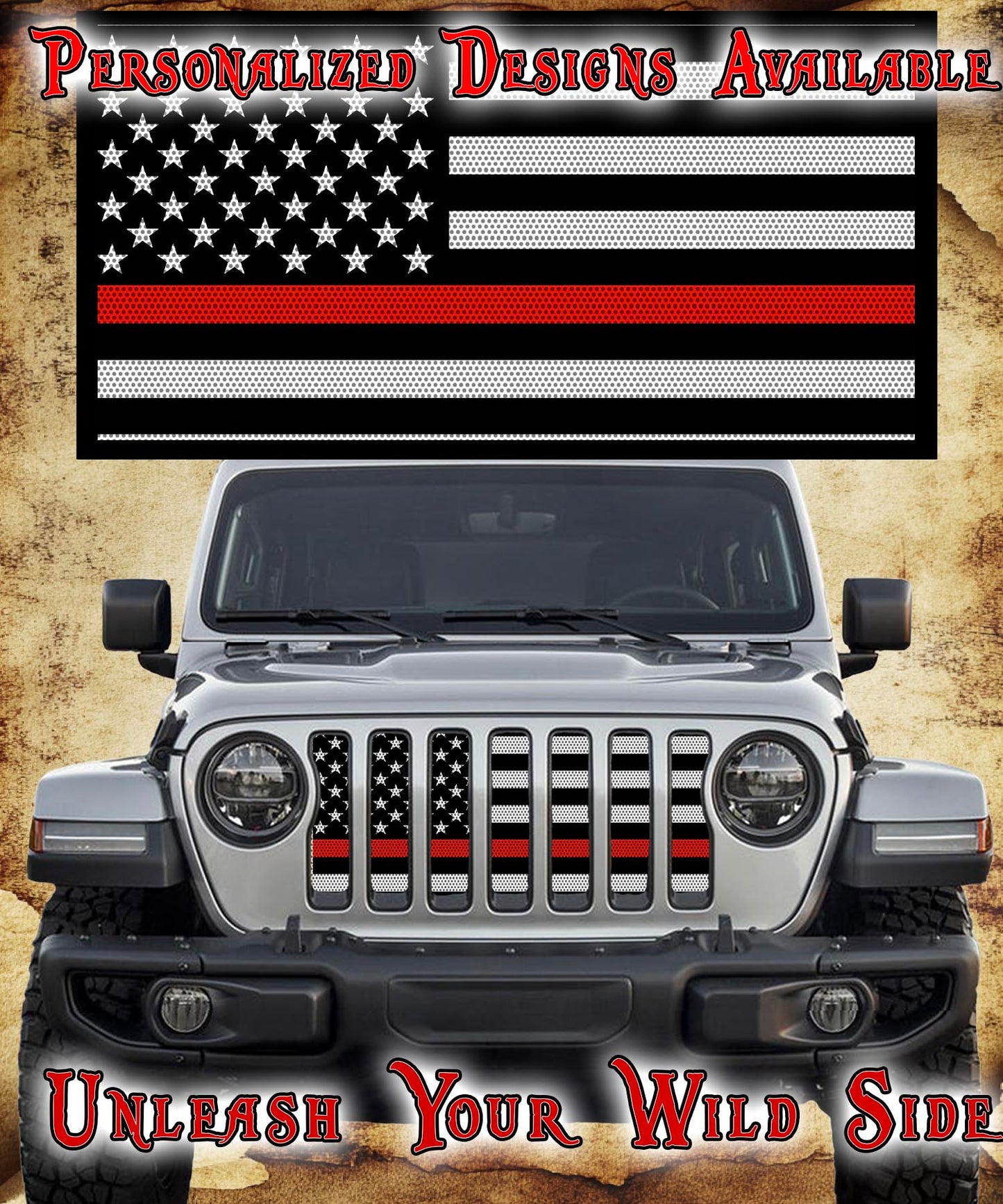 Service line Flag grill insert