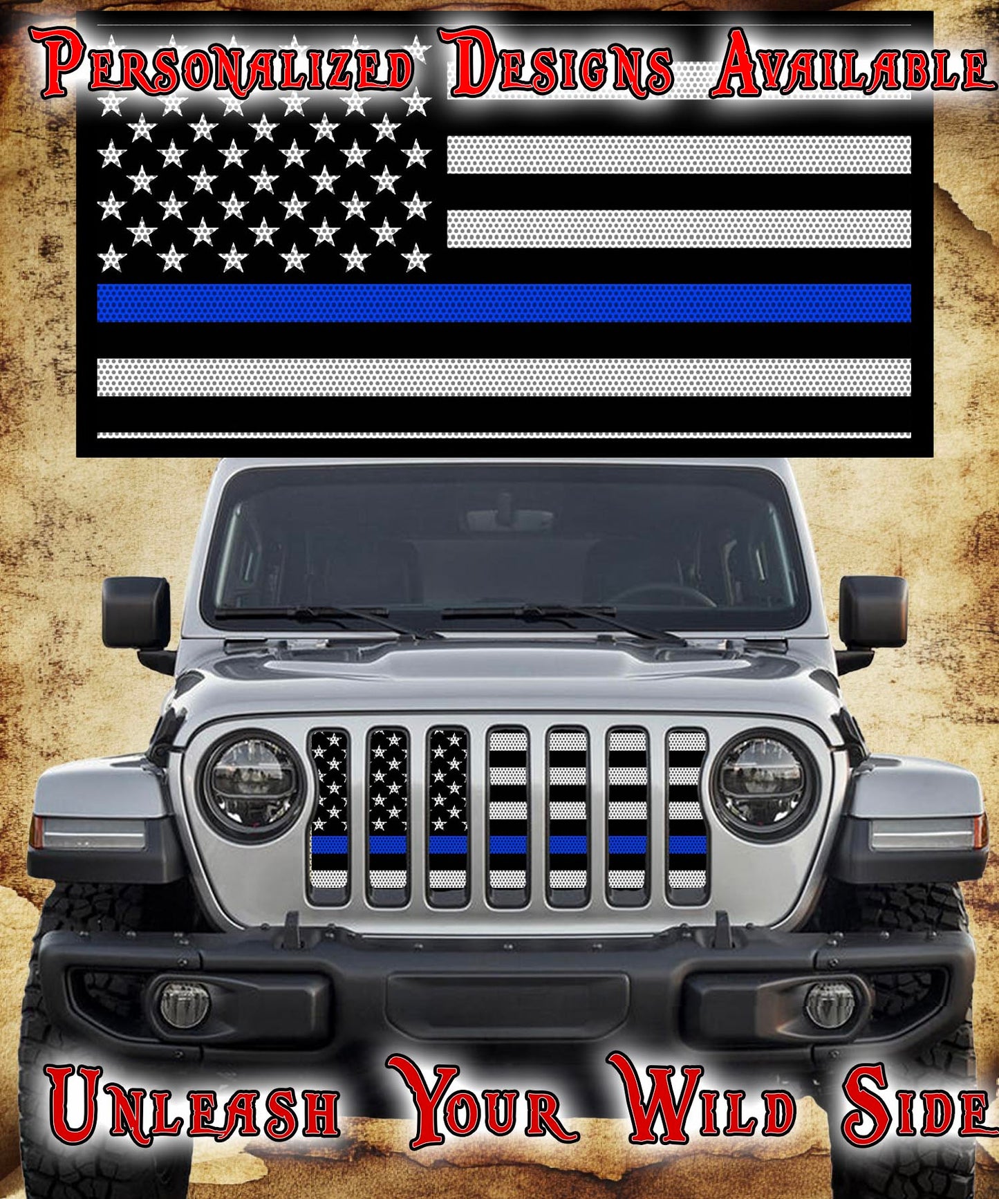 Service line Flag grill insert