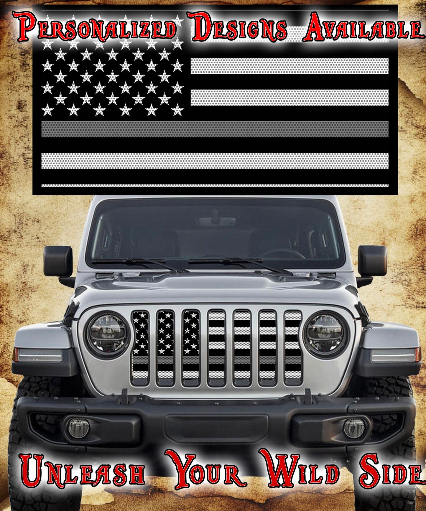 Service line Flag grill insert
