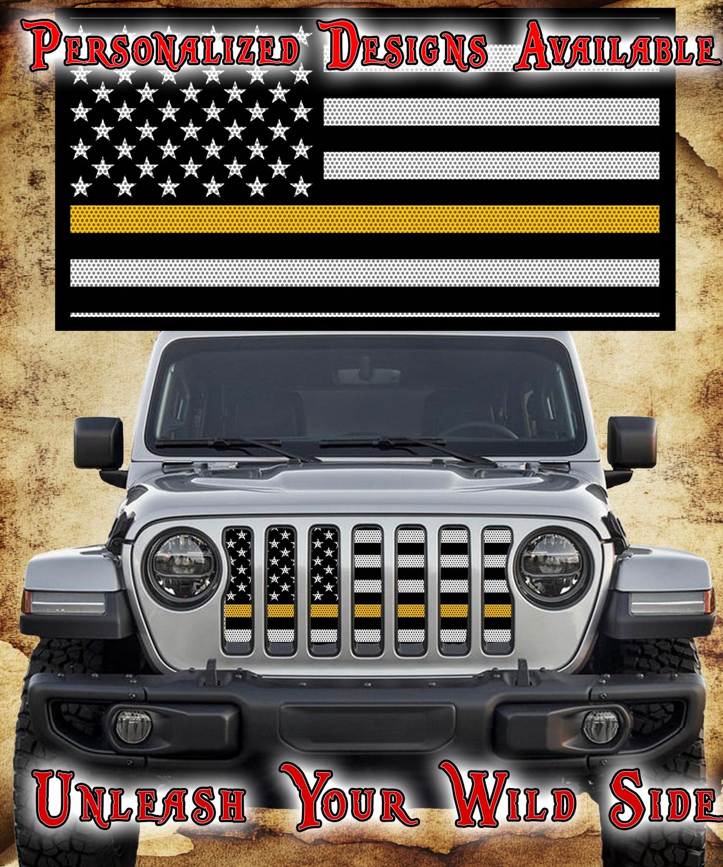 Service line Flag grill insert