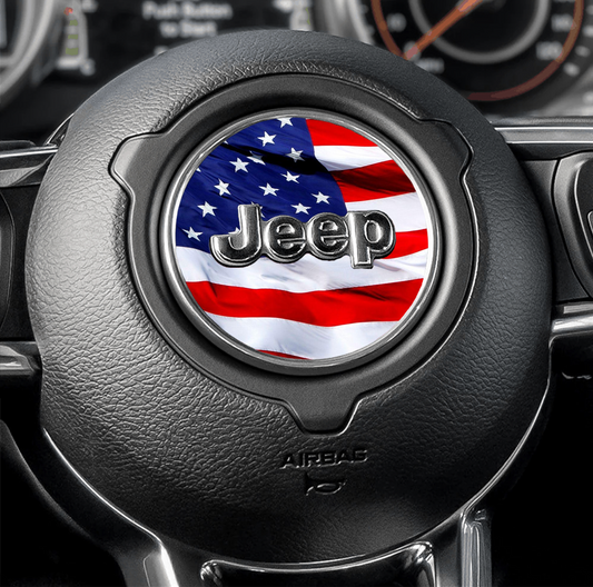 Steering wheel decal Merica