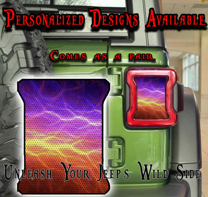 Lighting Taillight cover decal