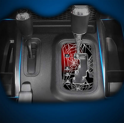 Spider web JK Shifter decal