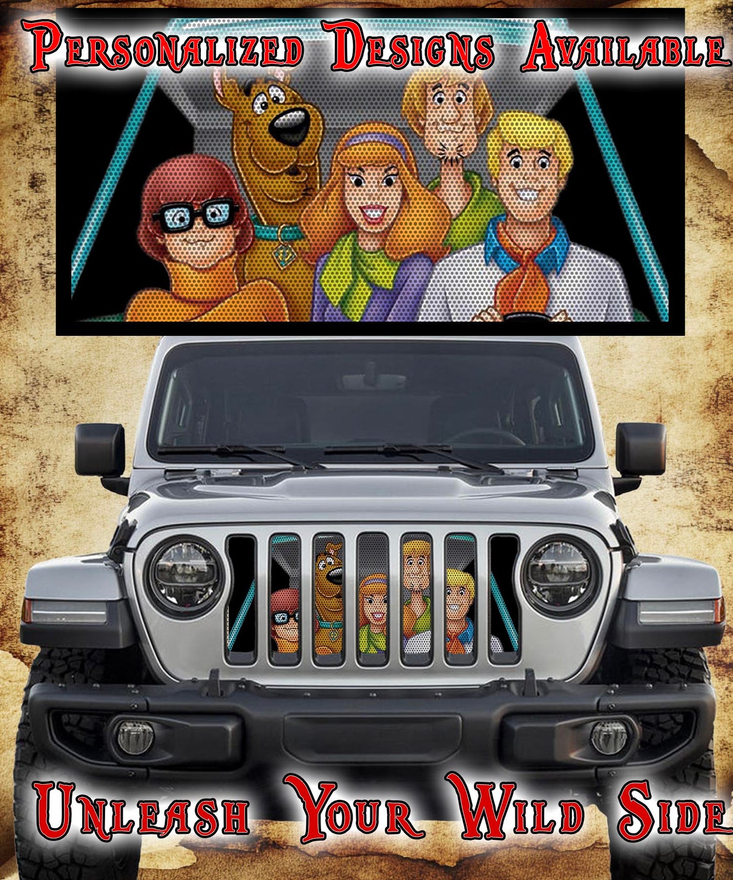 Scooby gang grill insert