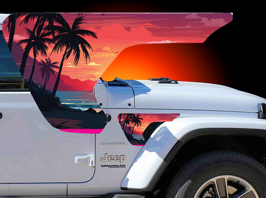 fender vent for the JL or JT 2018 or newer Sunset beach