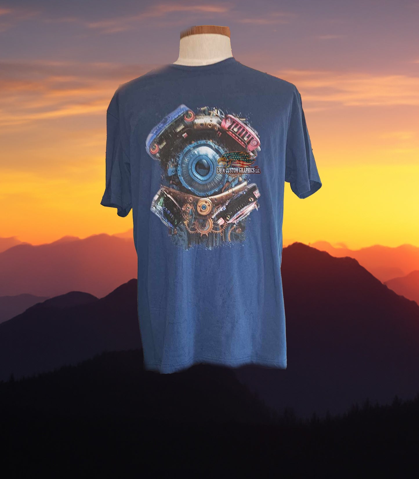 Steam punk eye shirt