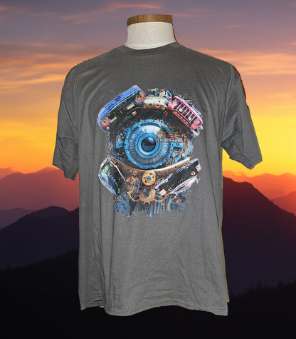 Steam punk eye shirt