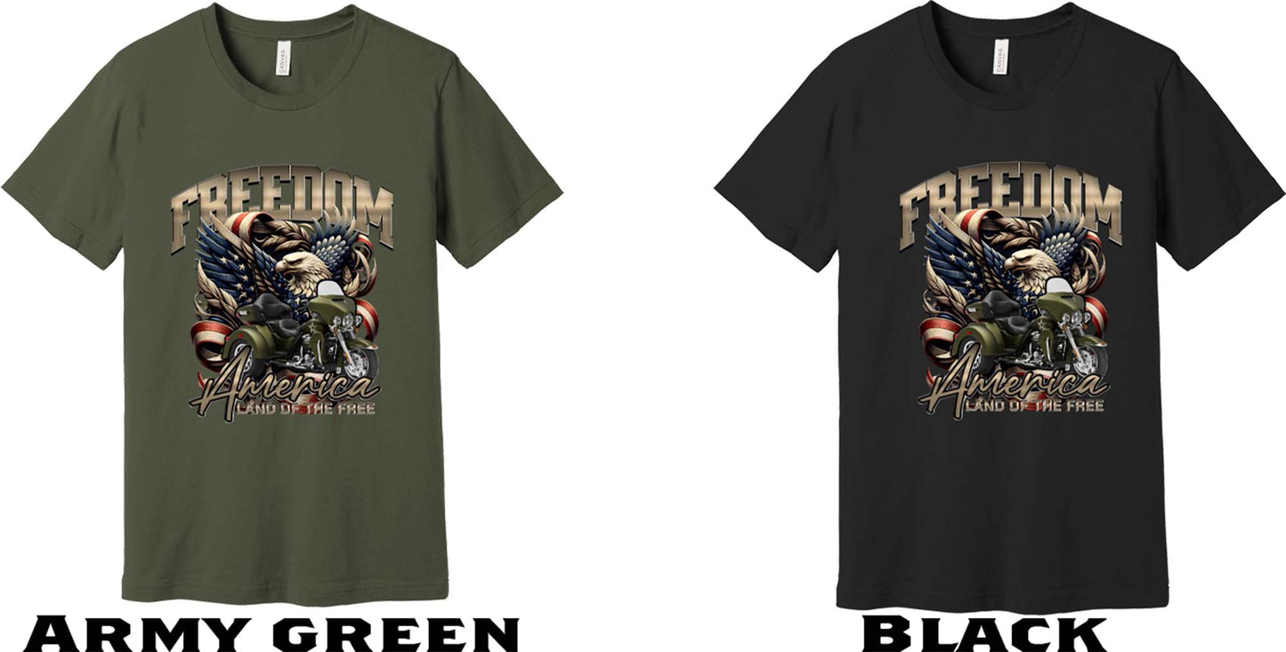 Freedom America Land of the free green trike