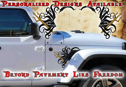 fender vent for the JL or JT 2018 or newer Kraken