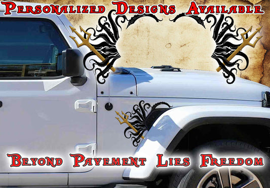 fender vent for the JL or JT 2018 or newer Kraken