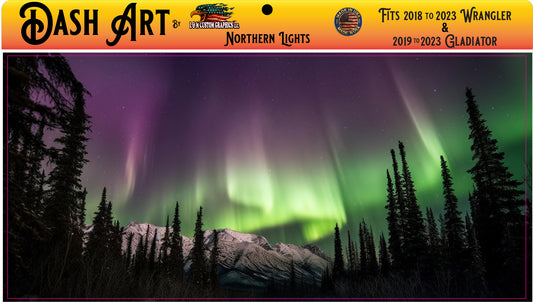 Northern lights Dash art
