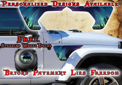 fender vent for the JL or JT 2018 or newer Northern lights