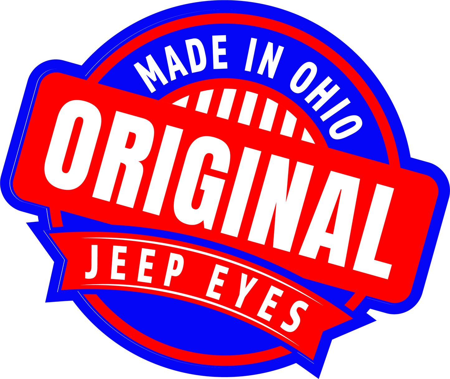 Jeep Cherokee KL headlight decals Purple cat eyes