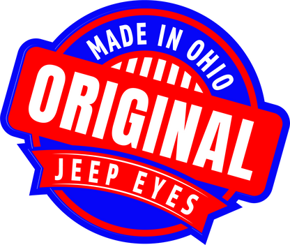 Jeep Cherokee KL headlight decals Purple cat eyes