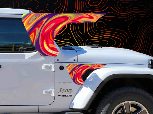 fender vent for the JL or JT 2018 or newer paint swirls