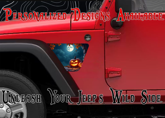 Pumpkin patch JK fender Decals fits 2007-2018