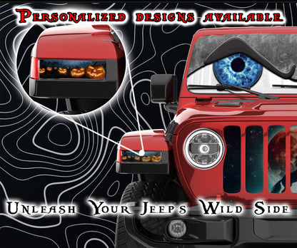 Pumpkin Patch Jl and Gladiator Turn signal decal.