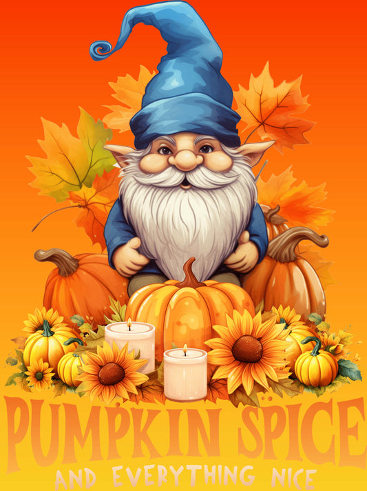 Pumpkin spice gnome Digitial download