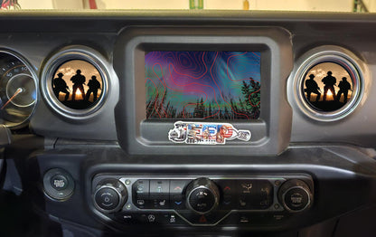 Inside vent decals brothers in arms