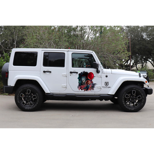 Custom door decals