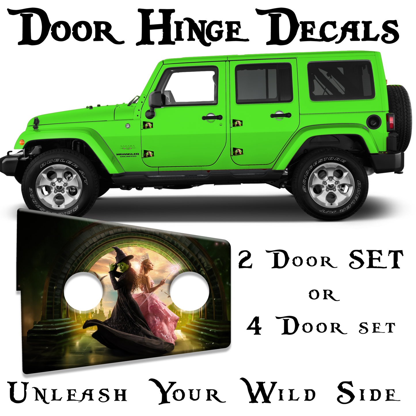 Custom Hinge decals