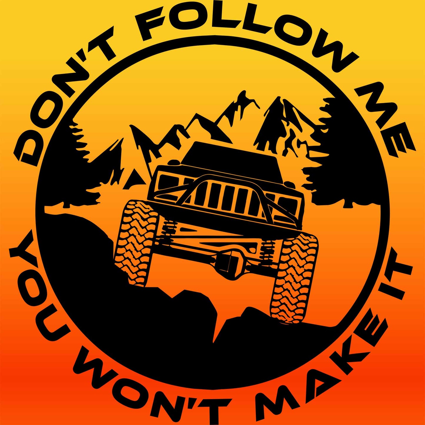 Don't follow me