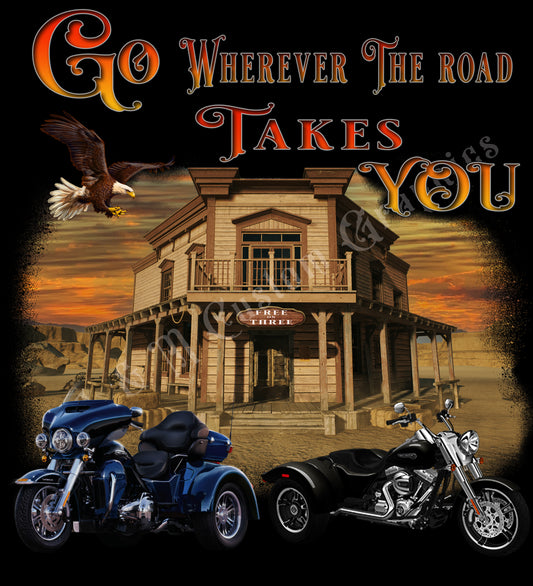 Go wherever the road takes you Freewheeler