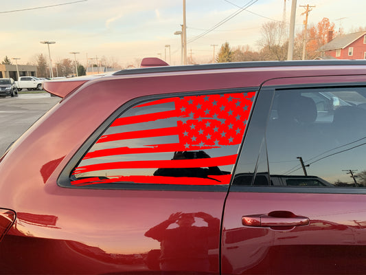 Grand Cherokee 3rd window flag 2011 to 2020