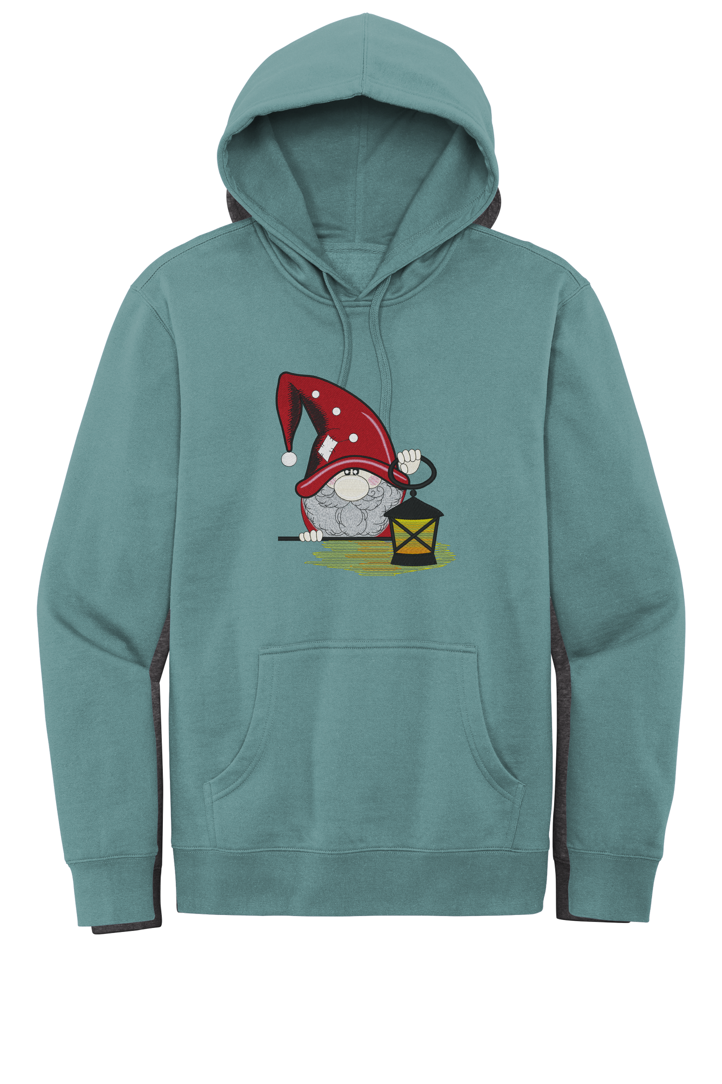 Embordered Hoodie Gnomes